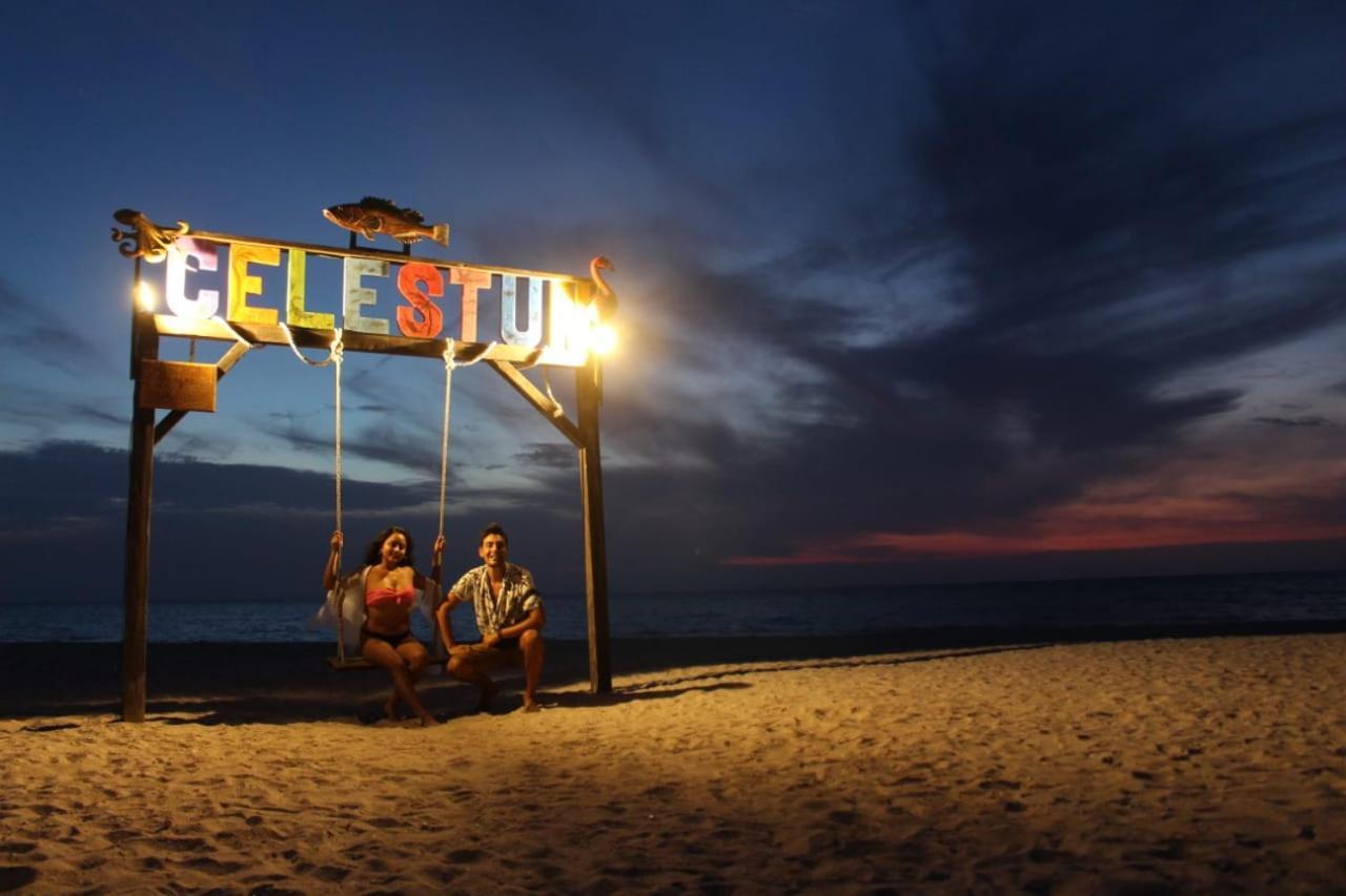 Cabanas Camping Ria Celestun Ngoại thất bức ảnh