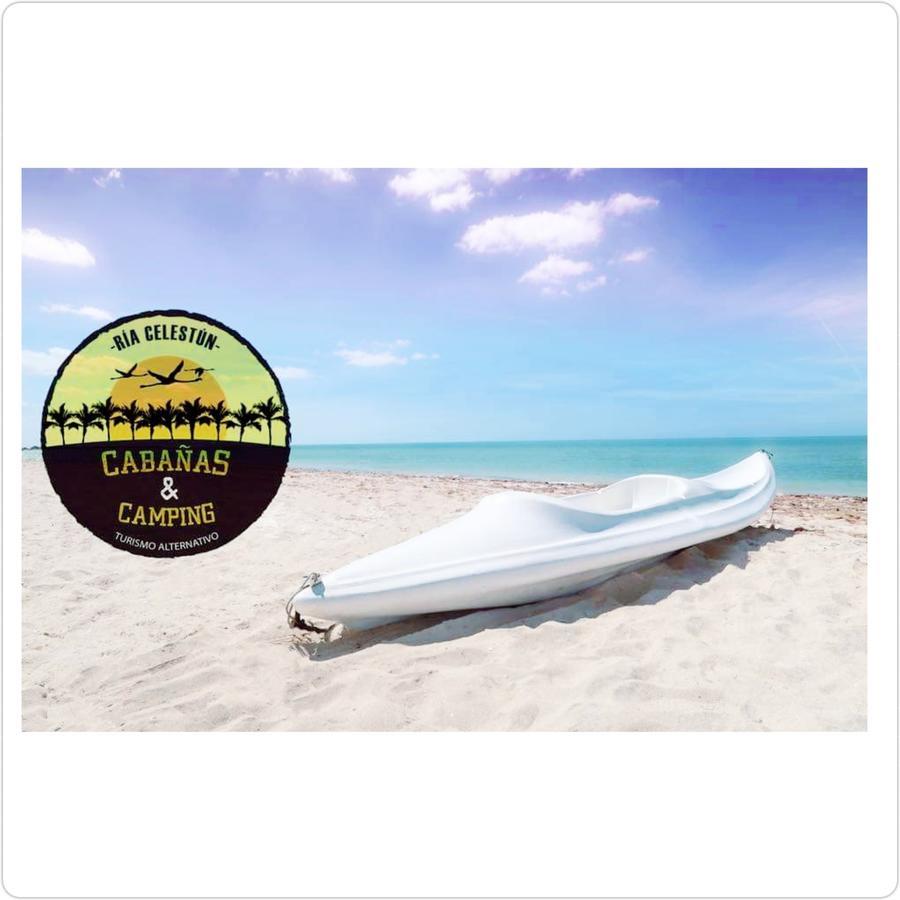 Cabanas Camping Ria Celestun Ngoại thất bức ảnh