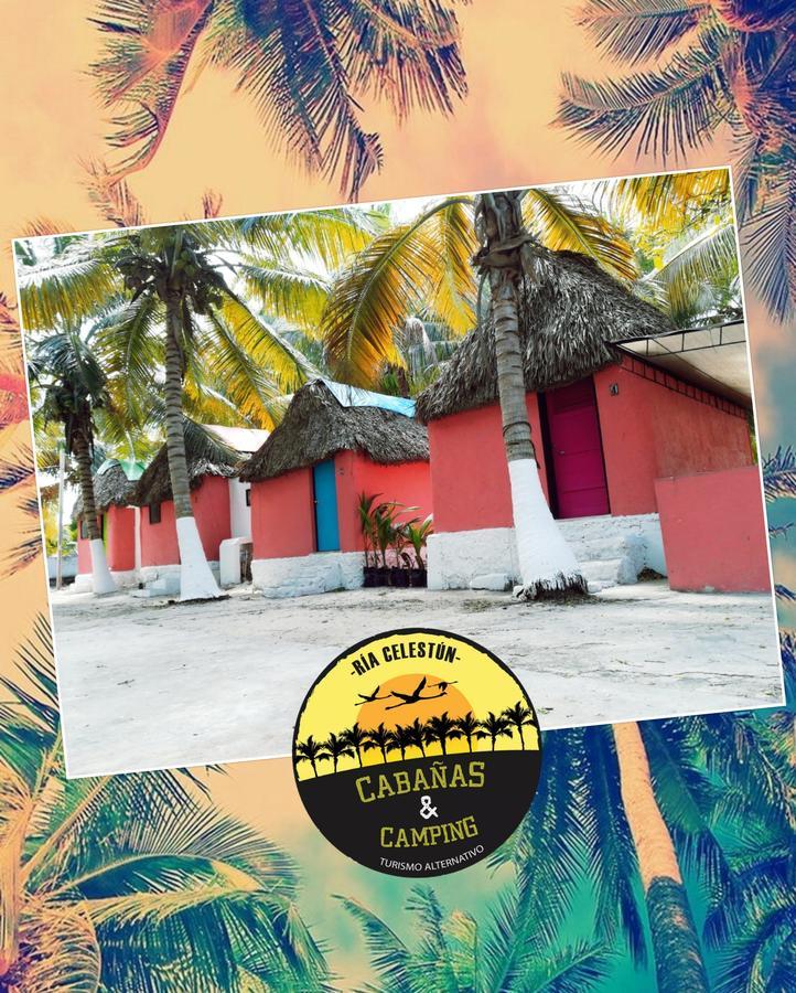 Cabanas Camping Ria Celestun Ngoại thất bức ảnh