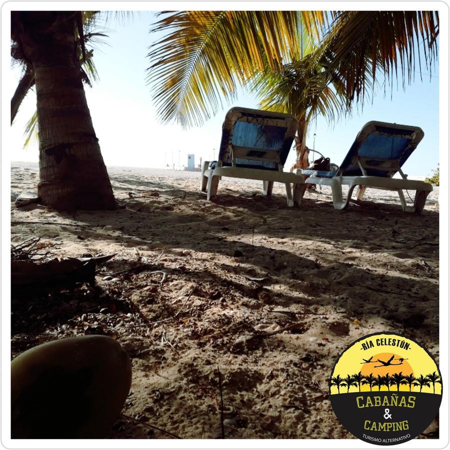 Cabanas Camping Ria Celestun Ngoại thất bức ảnh