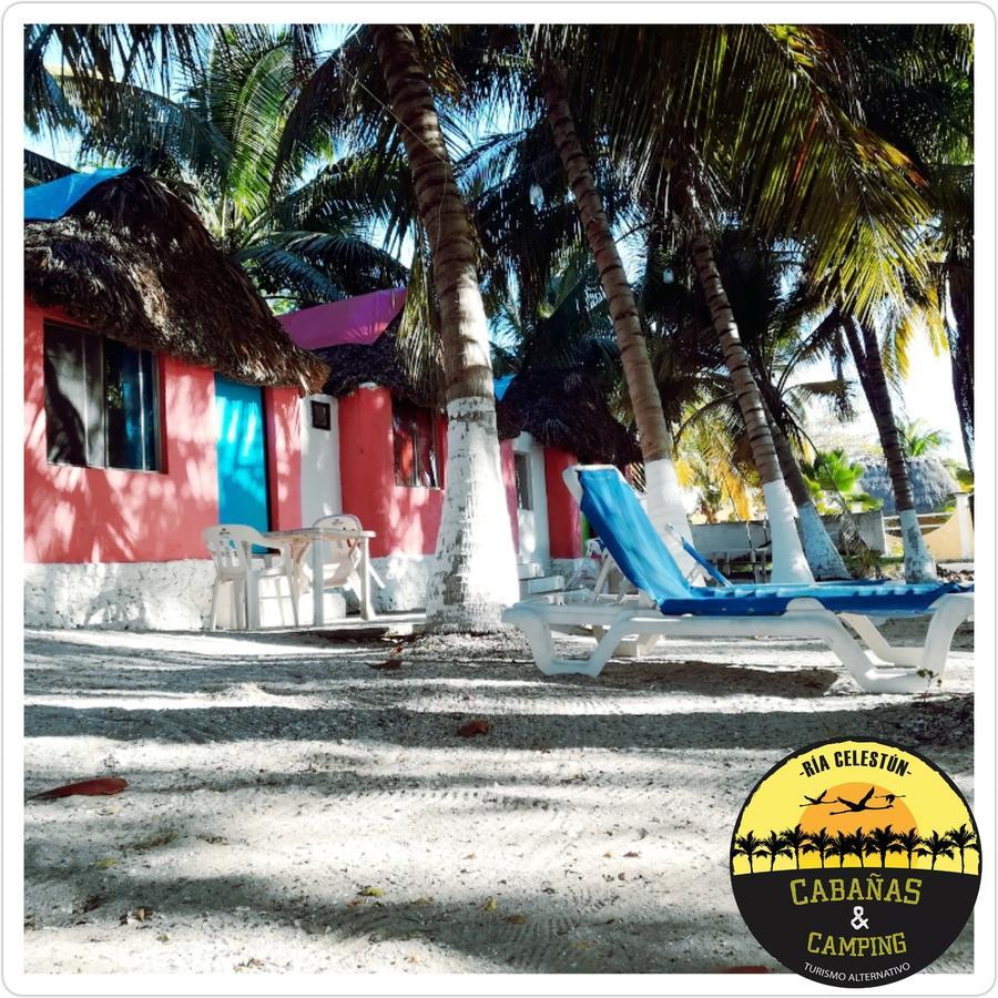 Cabanas Camping Ria Celestun Ngoại thất bức ảnh